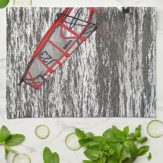 LINGE DE CUISINE PLANCHERS À VOILE (Plié)