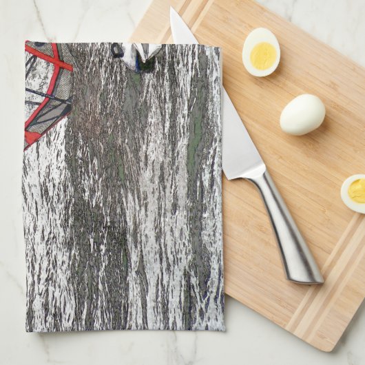 LINGE DE CUISINE PLANCHERS À VOILE (Quart Plié)