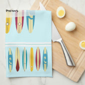 Linge De Cuisine Planches à roulettes vintage (Quart Plié)