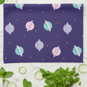 Linge De Cuisine Planètes de pastel de Kawaii (Plié)