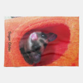 Linge De Cuisine Planeur à sucre en Orange Hanging Lit (Horizontal)