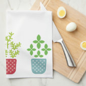 Linge De Cuisine Plante (Quart Plié)