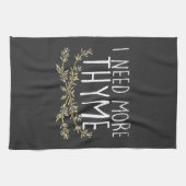 Linge De Cuisine Plante d'herbe de thym (Horizontal)