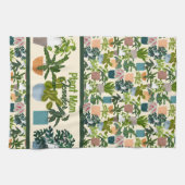 Linge De Cuisine Plantes de maison (Horizontal)