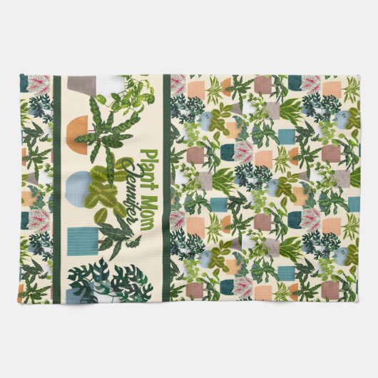 Linge De Cuisine Plantes de maison (Horizontal)