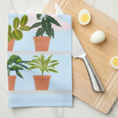 Linge De Cuisine Plantes de maison (Quart Plié)