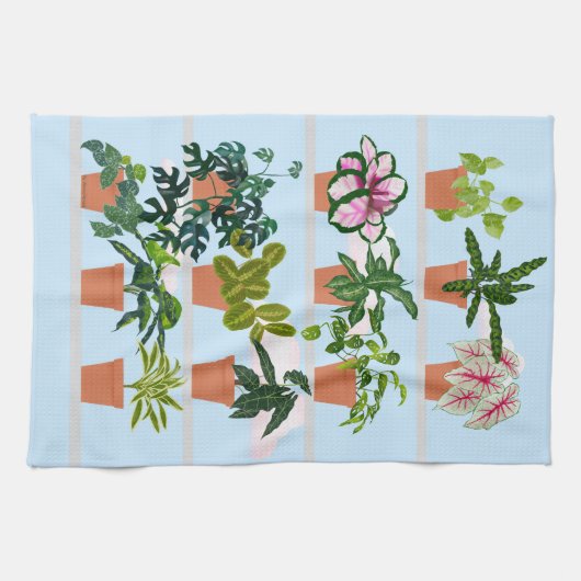 Linge De Cuisine Plantes de maison (Horizontal)