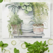 Linge De Cuisine Plantes d'intérieur (Plié)