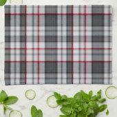 Linge De Cuisine Plaque de tartane texturée grise (Plié)
