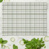 Linge De Cuisine Plaque verte de tige - plaid neutre souple (Plié)