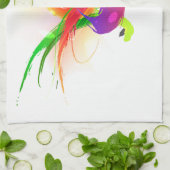 Linge De Cuisine Plaques de peinture Abstraites Rainbow Lorikeet (Plié)
