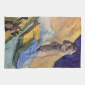 Linge De Cuisine Plaster Statuette Rose et romans Vincent van Gogh (Horizontal)