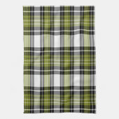 Linge De Cuisine Plat vert olive et noir (Vertical)