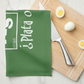 Linge De Cuisine Plata o Diplomo (Quart Plié)