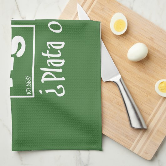 Linge De Cuisine Plata o Diplomo (Quart Plié)