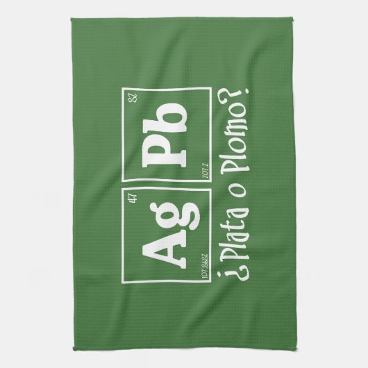 Linge De Cuisine Plata o Diplomo (Vertical)