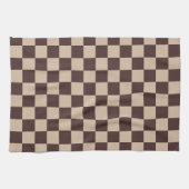 Linge De Cuisine Plateau de contrôle Brown café (Horizontal)