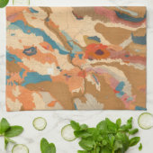 Linge De Cuisine Plateau du Nevada géologique (Plié)