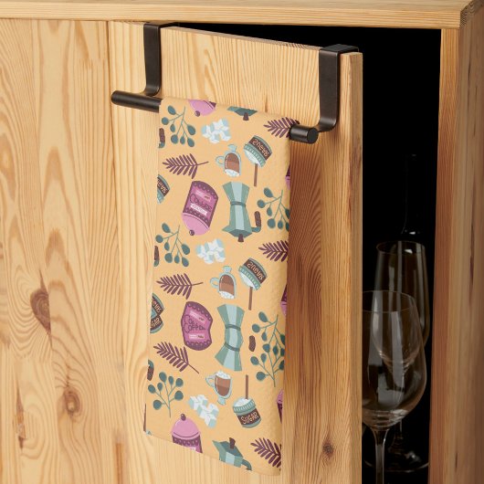 Linge De Cuisine Playful kitchen-themed pattern featuring aprons