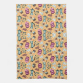 Linge De Cuisine Playful kitchen-themed pattern featuring aprons (Vertical)