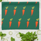 Linge De Cuisine Playful Watercolor Carrot (Plié)