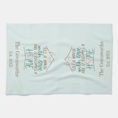 Linge De Cuisine Plein d'amour Personnalisable Ménage (Horizontal)