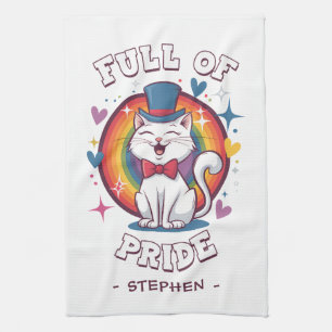 Linge De Cuisine Plein de fierté   Fierté de chat LGBTQ