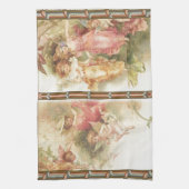 Linge De Cuisine Plein d'espoir - anges et fleurs (Vertical)