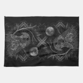 Linge De Cuisine Pleine lune de faucon (Horizontal)