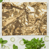 Linge De Cuisine Plis Dorés Écrasés (Plié)