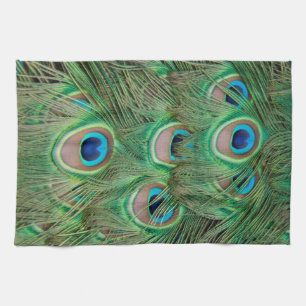 Linge De Cuisine Plumage de paon