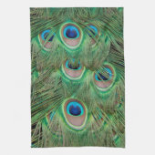 Linge De Cuisine Plumage de paon (Vertical)