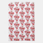 Linge De Cuisine Plumeria Collage Kitchen Towel (Vertical)
