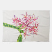 Linge De Cuisine Plumeria hawaïenne (Horizontal)