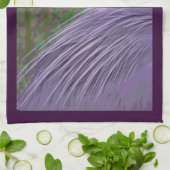 Linge De Cuisine Plumes Bleus de Lavande (Plié)