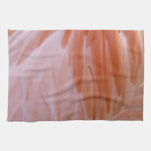 Linge De Cuisine Plumes de Flamant rose dans les tons roses