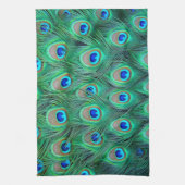 Linge De Cuisine Plumes de paon (Vertical)