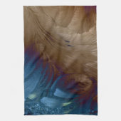 Linge De Cuisine Plumes d'or (Vertical)