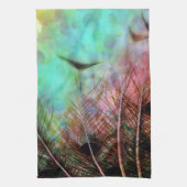 Linge De Cuisine Plumes Pastel Peacock (Vertical)