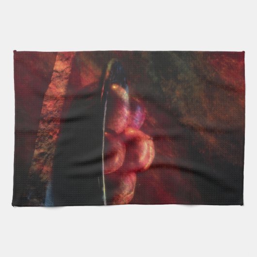 Linge De Cuisine Plums peints encore la vie (Horizontal)