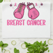 Linge De Cuisine Plus fort que le cancer du sein (Plié)