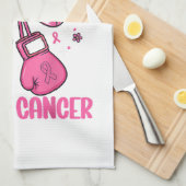 Linge De Cuisine Plus fort que le cancer du sein (Quart Plié)