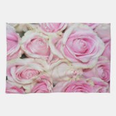 Linge De Cuisine Plutôt romantique rose crème rose (Horizontal)