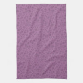 Linge De Cuisine Plutôt Violet Floral (Vertical)