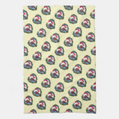 Linge De Cuisine Plymouth Rock Chicken Wreath Noël (Vertical)