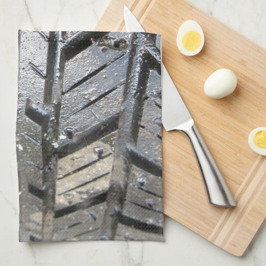 Linge De Cuisine Pneu (Quart Plié)