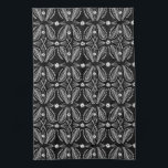 Linge De Cuisine Poblanos Abstrait Feuille Motif Noir<br><div class="desc">Décorez votre cuisine avec cette serviette cool. Fait un grand ménage ou un cadeau mariage! Consultez ma boutique pour plus d'articles assortis et d'autres couleurs aussi. Vous pouvez le customiser et ajouter du texte. Consultez ma boutique pour plus de couleurs et de motifs !</div>