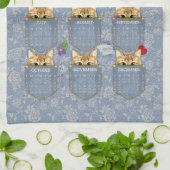 Linge De Cuisine Poche Animaux de compagnie Kittens 2024 Calendrier (Plié)