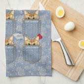 Linge De Cuisine Poche Animaux de compagnie Kittens 2024 Calendrier (Quart Plié)