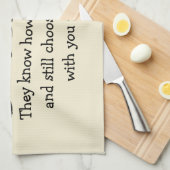 Linge De Cuisine Poème drôle de meilleurs amis (Quart Plié)